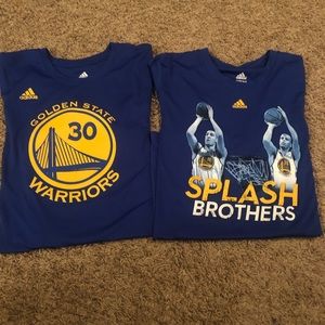 Golden State Warriors. Adidas combo. Youth large.